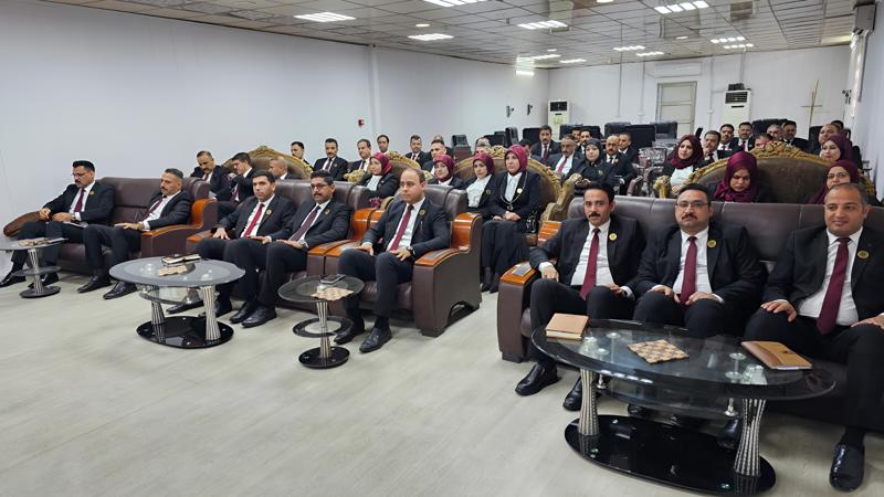 زيارة طلاب المعهد القضائي الى مديرية الادلة الجنائية