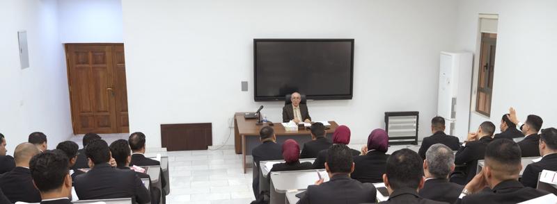 <p>الإبطال القضائي والإداري لتصرفات الكاتب العدل في محاضرة لمادة التشريعات العدلية</p>