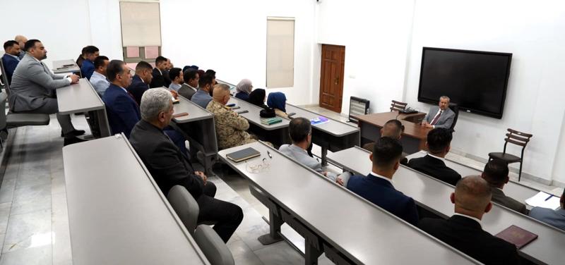 <p>المعهد القضائي يفتتح دورة التنظيم القانوني للضبط القضائي</p>