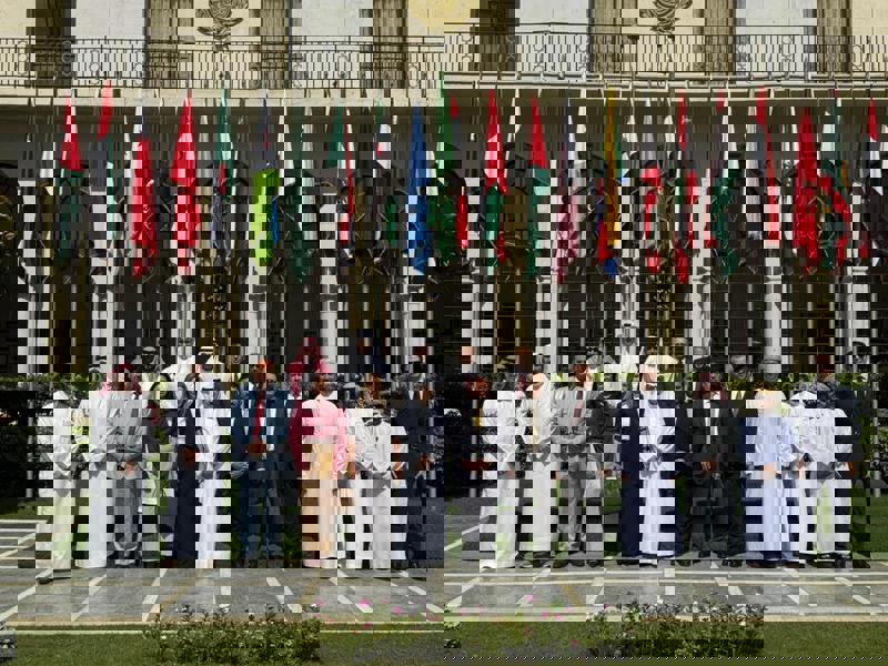 <p>المعهد القضائي يحصل على المركز الثاني بين المعاهد القضائية في الدول العربية في ميدان التدريب القضائي</p>