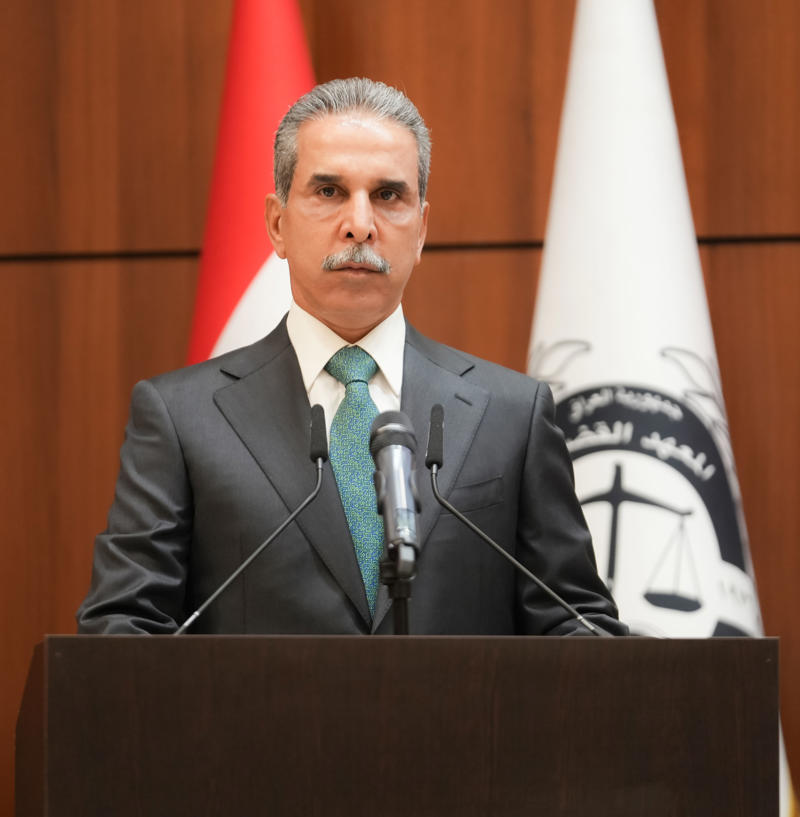 <p>خلال حفل تخرج الدورة (47) من المعهد القضائي<br>القاضي فائق زيدان: القضاء مسؤولية جسيمة قوامها الإنصاف وروحها العدل</p>