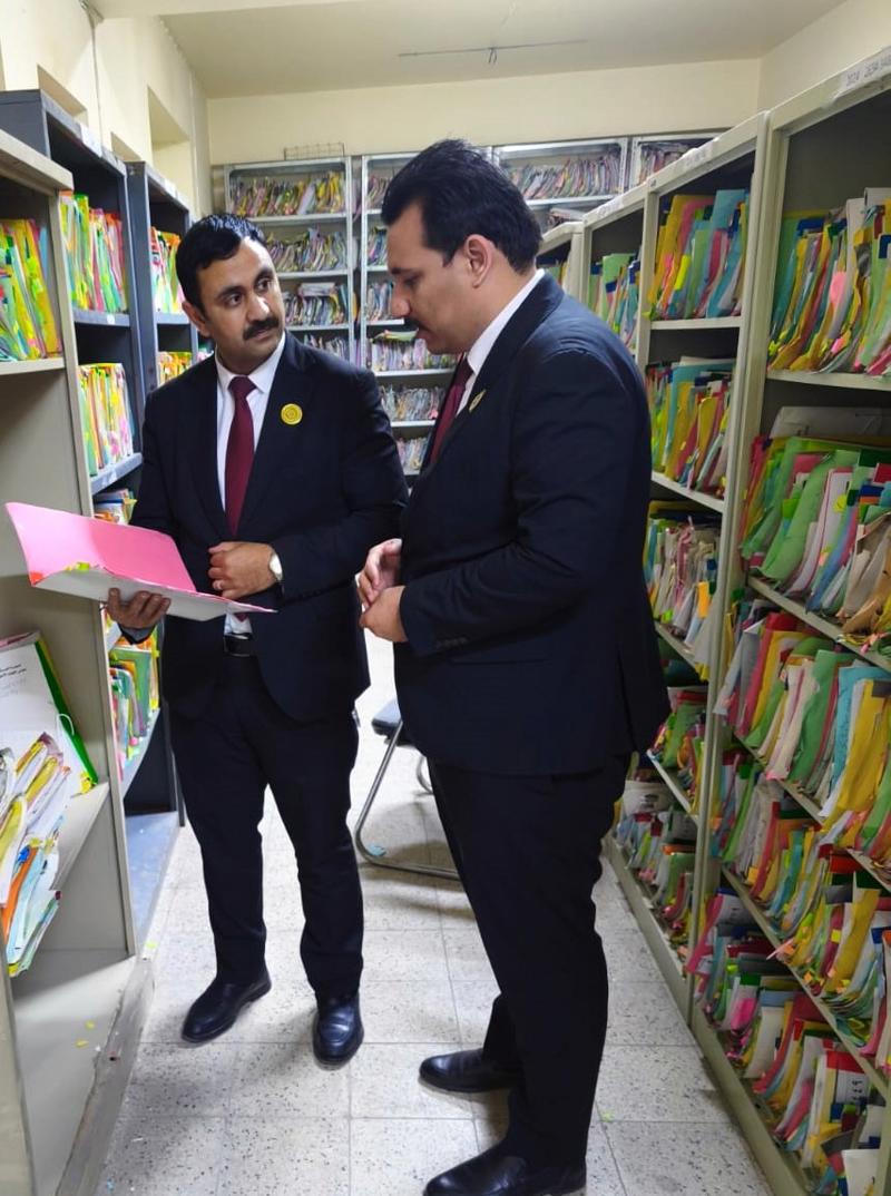 <p>التدريب العملي في نيابة الادعاء العام بمحكمة الأحوال الشخصية في الكرادة</p>