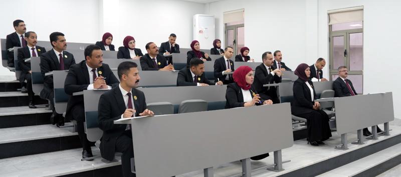 <p>المعهد القضائي يختتم الامتحانات النهائية للدورتين (48) و(49)</p>